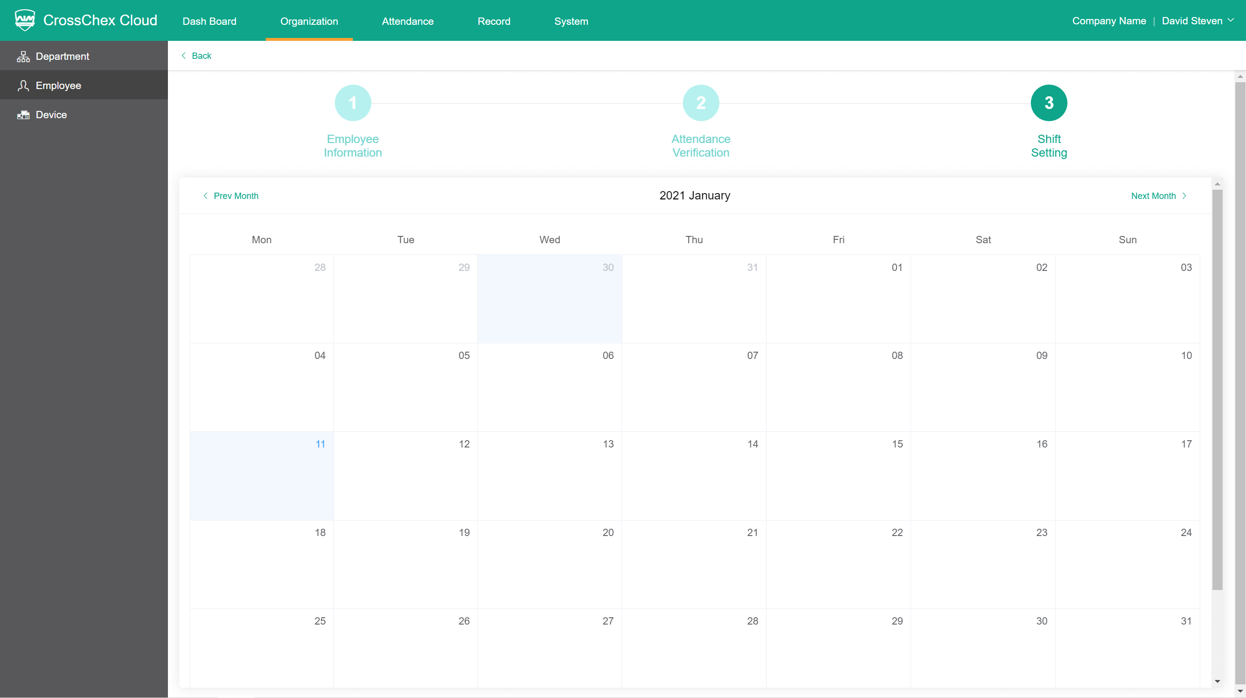 Crosschex-cloud-Manual