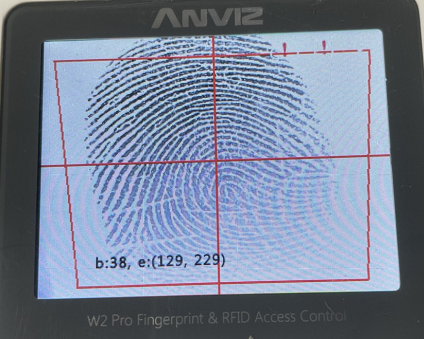 w2 pro fingerprint