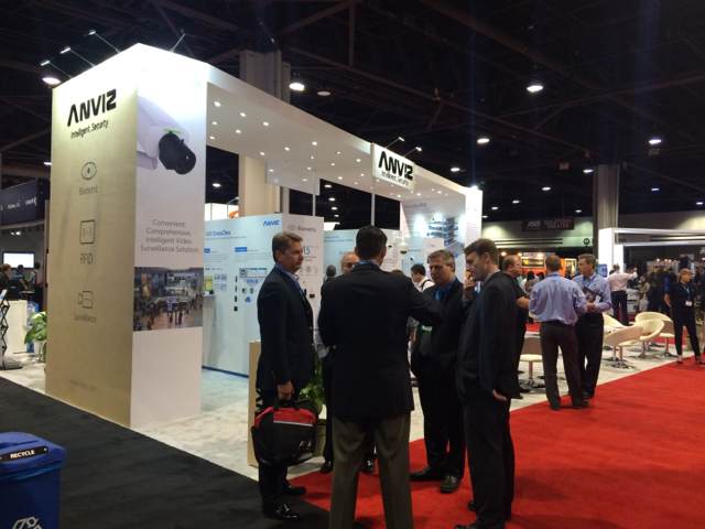 Talking Business at the Anviz Booth