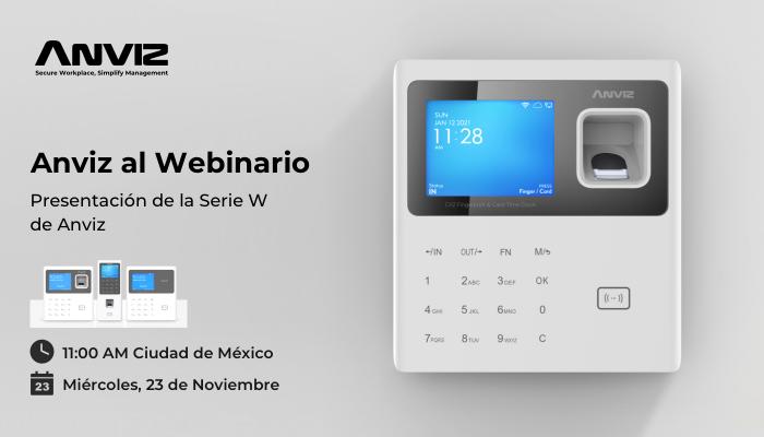 Anviz al Webinario