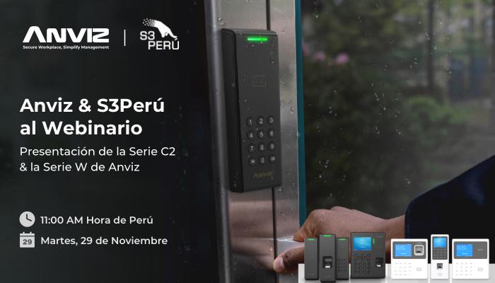 Anviz & S3Perú al Webinario