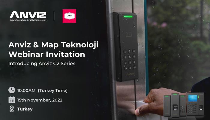 Anviz y seminario web de tecnología de mapas