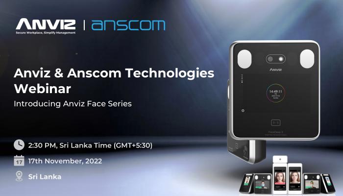 Anviz Вебинар на & Anscom Technologies