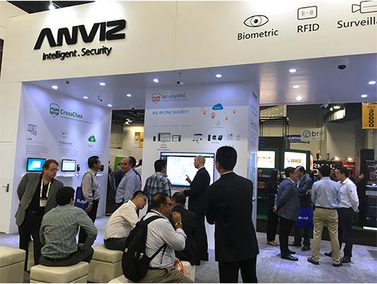 Anviz Displayed Intelligent Security System-SecurityONE in ISC WEST 2016