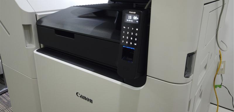 Anviz Los terminales biométricos funcionan para las soluciones de impresión segura de Canon